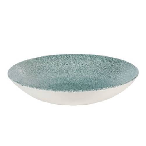 RAKU JADE GREEN - COUPE BOWL - 24.8CM (12) (Churchill)