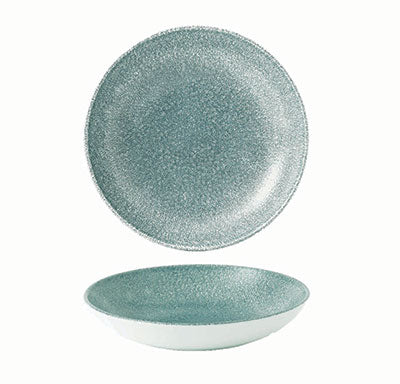 RAKU TOPAZ BLUE - COUPE BOWL - 24.8CM (12) (Churchill)