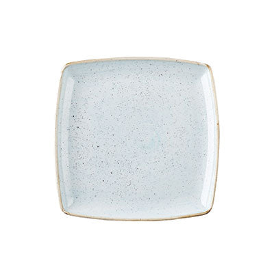 DUCK EGG BLUE - DEEP SQUARE PLATE - 26.8CM (6) (Churchill)