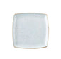 DUCK EGG BLUE - DEEP SQUARE PLATE - 26.8CM (6) (Churchill)