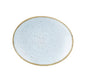DUCK EGG BLUE - OVAL PLATE - 19.2CM (12) (Churchill)