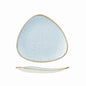 DUCK EGG BLUE - TRIANGLE PLATE - 22.9CM (12) (Churchill)