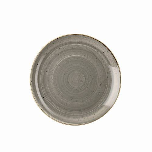 PEPPERCORN GREY - COUPE PLATE 21.7CM (12) - Catering