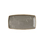 PEPPERCORN GREY - OBLONG PLATE 29.5X15CM (12) (Churchill)