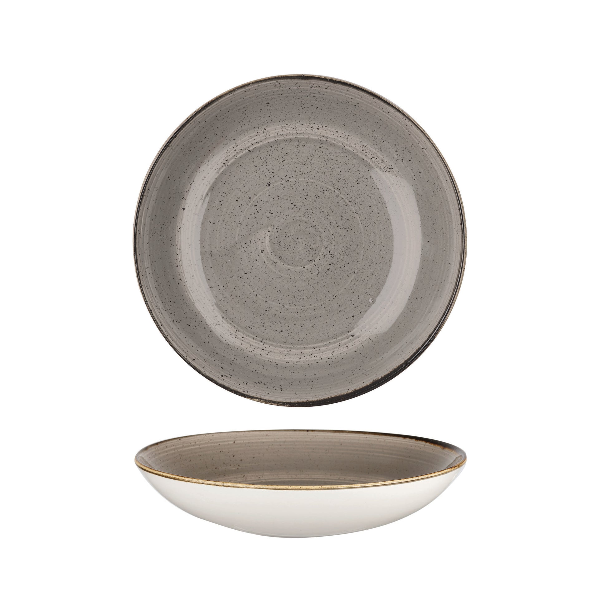 PEPPERCORN GREY - LARGE COUPE BOWL 31CM (6) - Catering