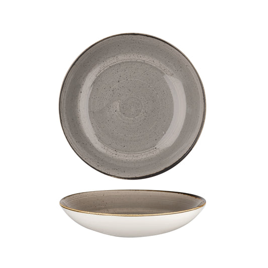 PEPPERCORN GREY - LARGE COUPE BOWL 31CM (6) - Catering
