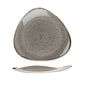 PEPPERCORN GREY - TRIANGLE PLATE 26.5CM (12) - Catering