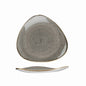 PEPPERCORN GREY - TRIANGLE PLATE 22.9CM (12) - Catering
