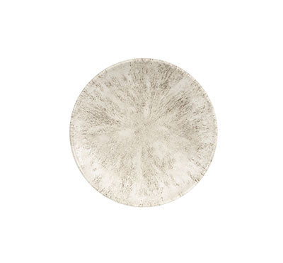 STONE AGATE GREY - EVOLVE COUPE PLATE -16.5CM (12) (Churchill)