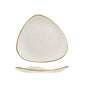 BARLEY WHITE - TRIANGLE PLATE - 19.2CM (12) (Churchill)