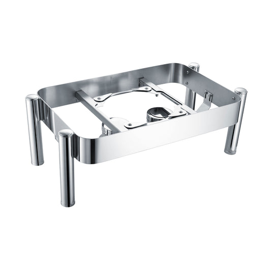 CHAFING DISH STAND - RECTANGULAR 9LT - ELECTRO CHEF LUXELINE