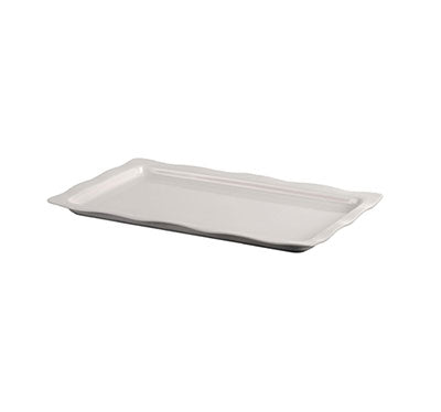 PORCELAIN TRAY DISPLAY GN 1/1 500 X 306 X 33MM (TIGER) - Catering