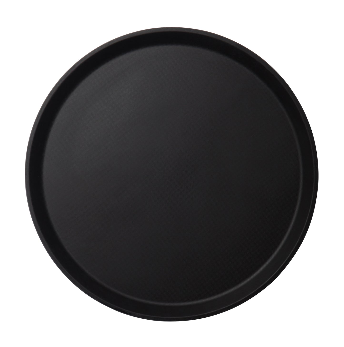 CAMTREAD NON-SLIP FIBERGLASS TRAY ROUND - 40.5CM BLACK (Cambro)