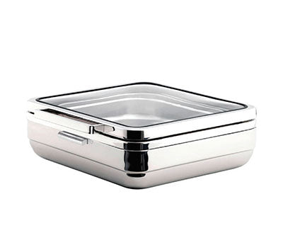 T-COLLECTION INDUCTION CHAFING DISH (SQUARE) STEEL BAND 5.5LT (TIGER)