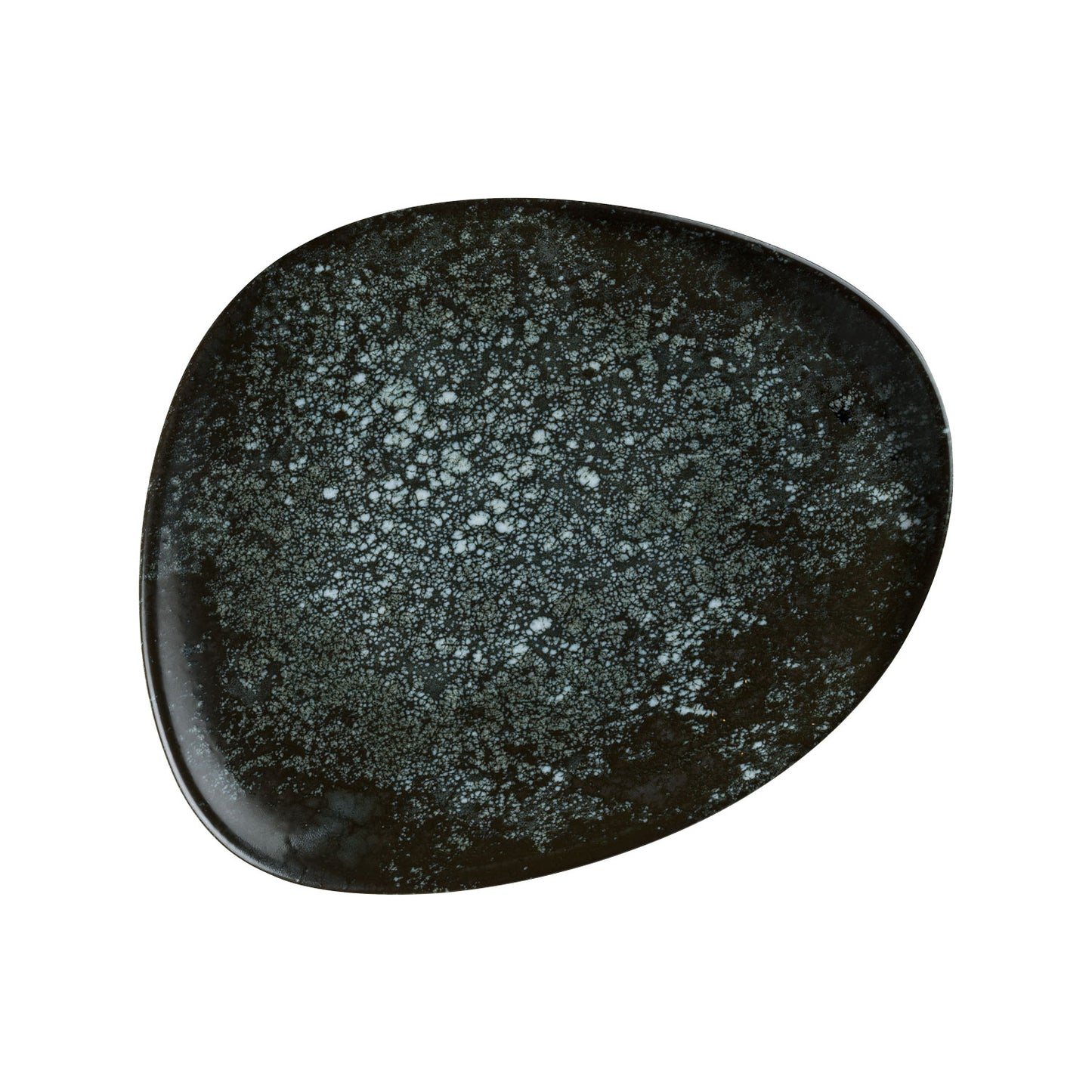 COSMOS BLACK – Organic Coupe Plate – 19 CM (12) (BONNA)