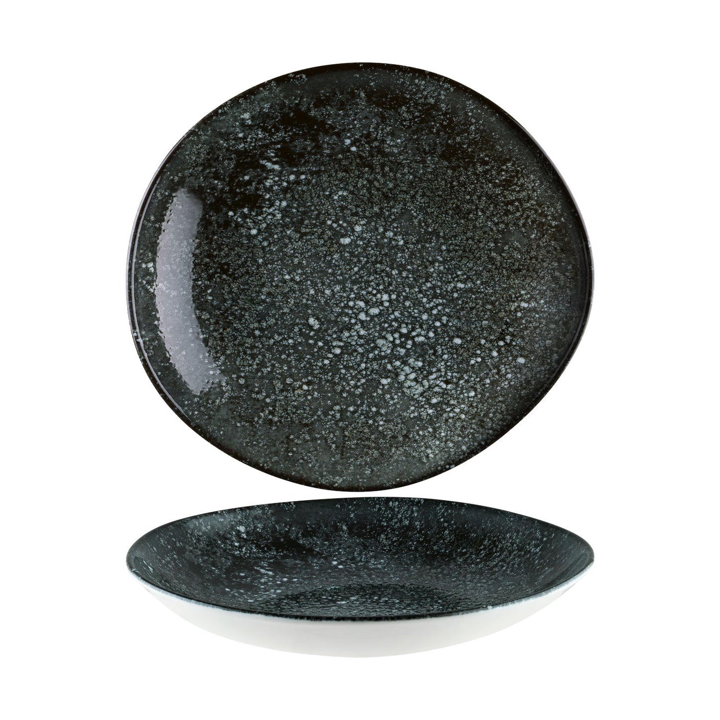 COSMOS BLACK – Organic Coupe Bowl – 26 CM / 1 L (6) (BONNA)
