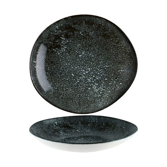 COSMOS BLACK – Organic Coupe Bowl – 26 CM / 1 L (6) (BONNA)