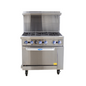 6 BURNER GAS RANGE WITH OVEN (COOKRITE) - Catering