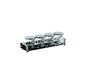 CONDIMENT SET S/STEEL INCLUDES: 4 JARS + SPOONS +TRAY 360 X 110 X 107MM 1.47 KG (TIGER)