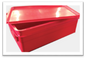 GATTO DOUGH TRAY RED 600 x 400 x 200mm