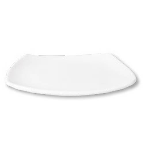 SQUARE PLATE - 23CM (12) (Fortis)