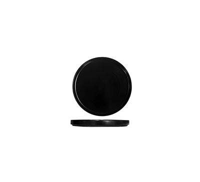 STUDIO BLACK PLATE - 19.5CM (24) (Fortis)