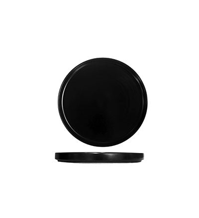 STUDIO BLACK PLATE - 23.5CM (24) (Fortis)