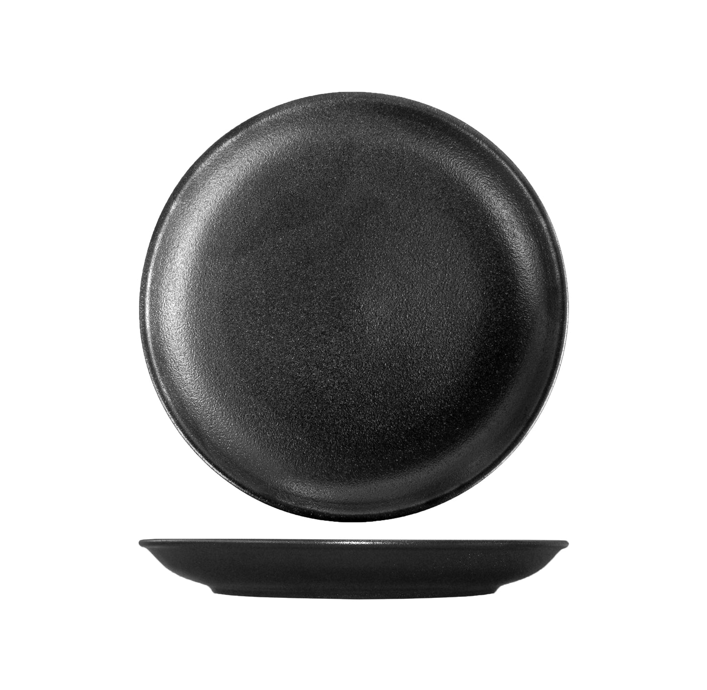 TEMPEST - BLACK - COUPE PLATE - 26CM (24) (Fortis)