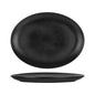 TEMPEST - BLACK - OVAL PLATTER - 38CM X 29CM (6) (Fortis)