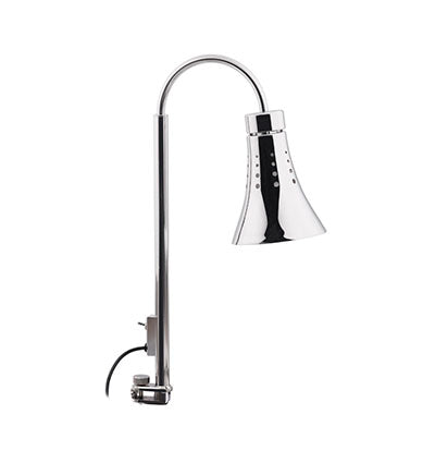 DOMINO HEATING LAMP WITH CLAMP (BULB NOT INCLUDED) 176 X 350 X 657MM (TIGER)