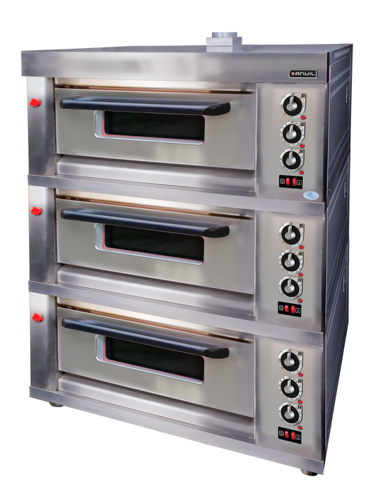 DECK OVEN ANVIL - GAS - 6 TRAY - TRIPLE (Anvil)
