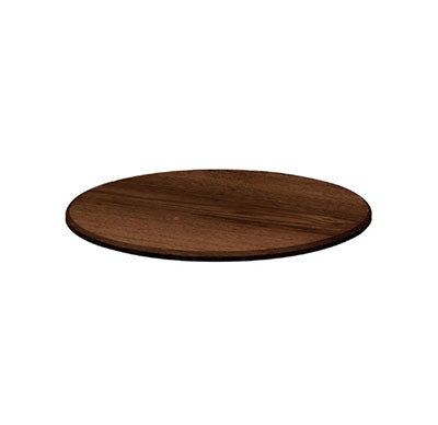 DOMINO WOODEN TRAY ROUND 350MM (TIGER)