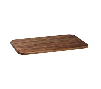 DOMINO WOODEN TRAY GN1/1 RECTANGULAR 527 X 321 X 28MM (TIGER) - Catering