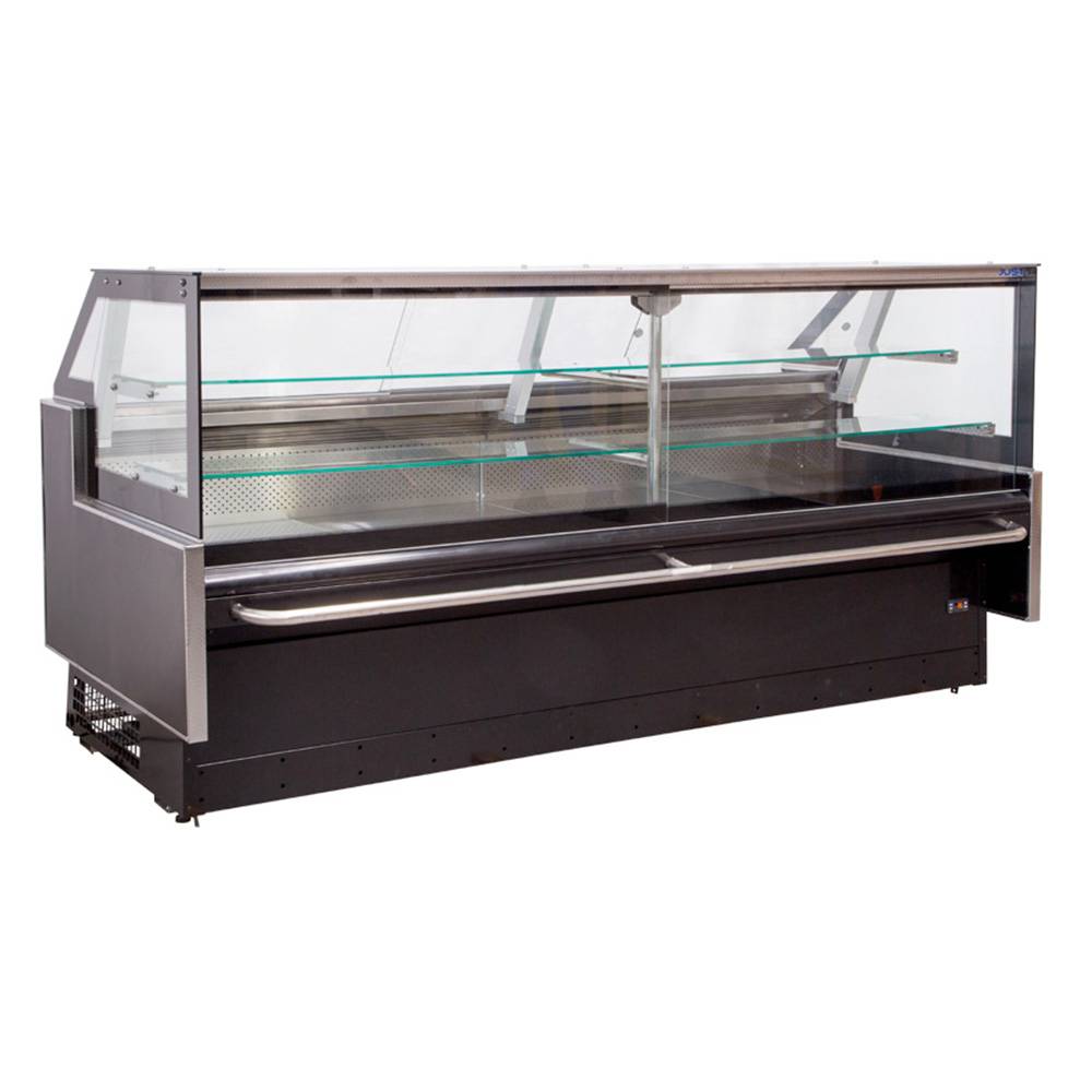 Deli Square Glass 2.4m Chiller (Just Refrigeration) - Catering