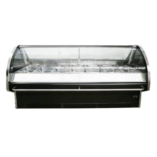 Deli Curved Glass 1.2 warmer(Just Refrigeration) - Catering