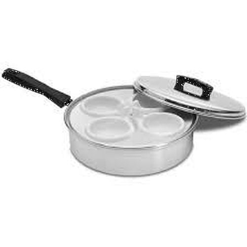 EGG POACHER ALUMINIUM - 4 CUP (Global)