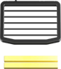 GATTO FRENCH BLADE - 10x10x90MM (WORKS WITH SDB-0001) - Catering