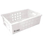FREEZER CRATE PLASTIC - VENTED - 600 X 400 X 188MM (Global)