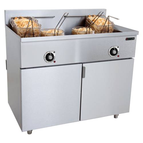 FISH FRYER ANVIL - 2 X 20LT - 33KW - ELEC (Anvil)