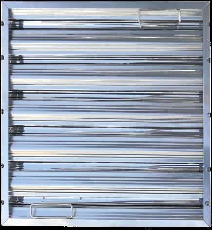 GATTO EXTRACTION CANOPY FAT FILTER STAINLESS STEEL