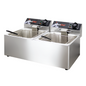 Countertop Fryer – Dual Tank- 11L x 2 (GN2/3) SMARTCHEF - Catering