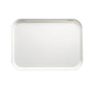 FIBERGLASS SMOOTH TRAY 27CM W X 35CM L -WHITE