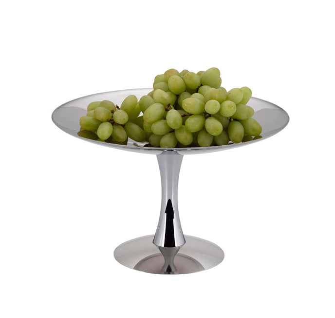 FRUIT STAND S/STEEL - 1-TIER 18/10 D325 X H200MM (TIGER)