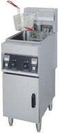 GATTO CABINET FLOOR STANDING 2 X 14LT FRYER HIGH SPEED INCLUDES 2 BASKETS - ELECTRIC (INCLUDES NIGHT COVER)