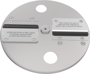 GATTO SET OF TWO SPARE GRATING BLADES - 3MM - FITS ONTO GDA-0002 DISC - Catering