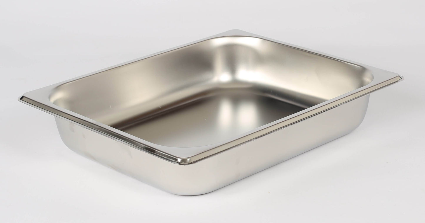 GATTO STAINLESS STEEL GASTRONORMHEAVY DUTY INSERTS - HALF 65MM - PREMIUM - Catering