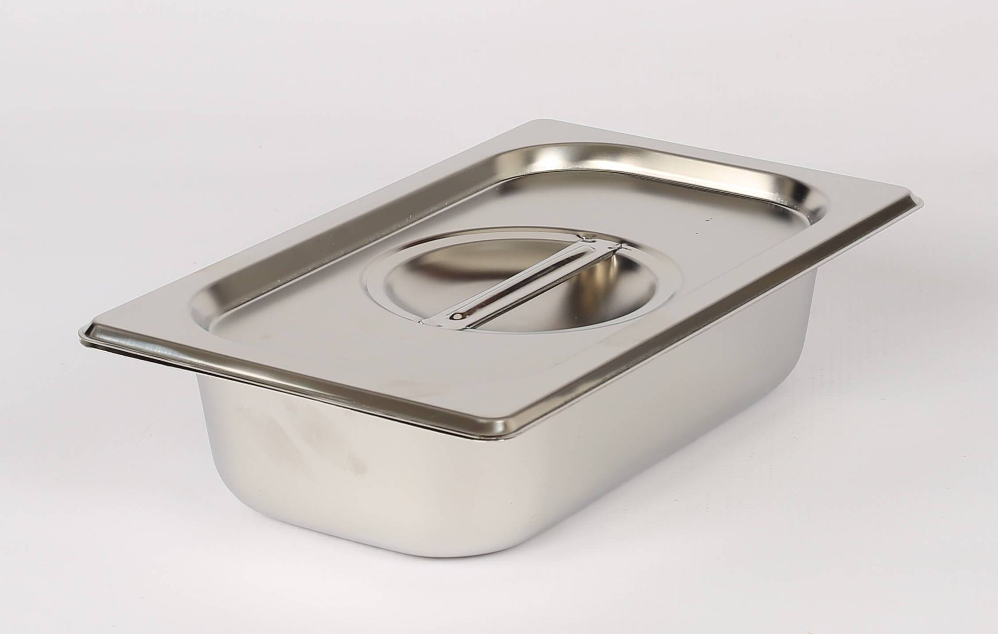 GATTO STAINLESS STEEL GASTRONORM HEAVY DUTY INSERTS - QUARTER LID - PREMIUM - Catering