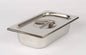 GATTO STAINLESS STEEL GASTRONORM HEAVY DUTY INSERTS - QUARTER LID - VALUE - Catering