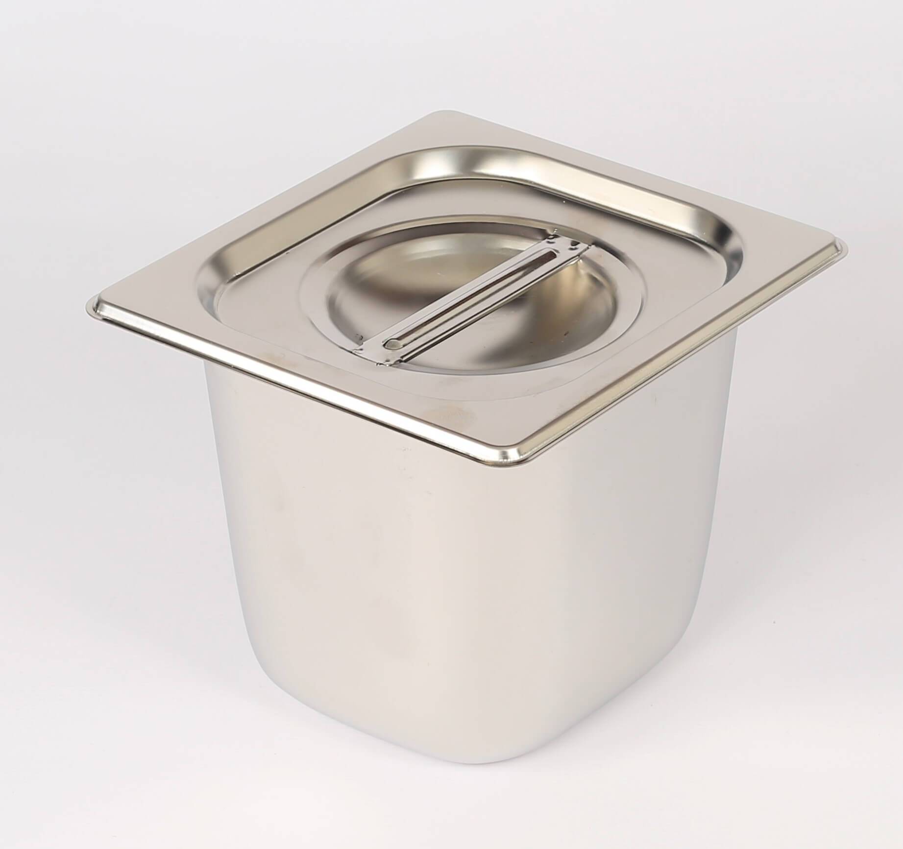 GATTO STAINLESS STEEL GASTRONORM HEAVY DUTY INSERTS - SIXTH LID - VALUE - Catering