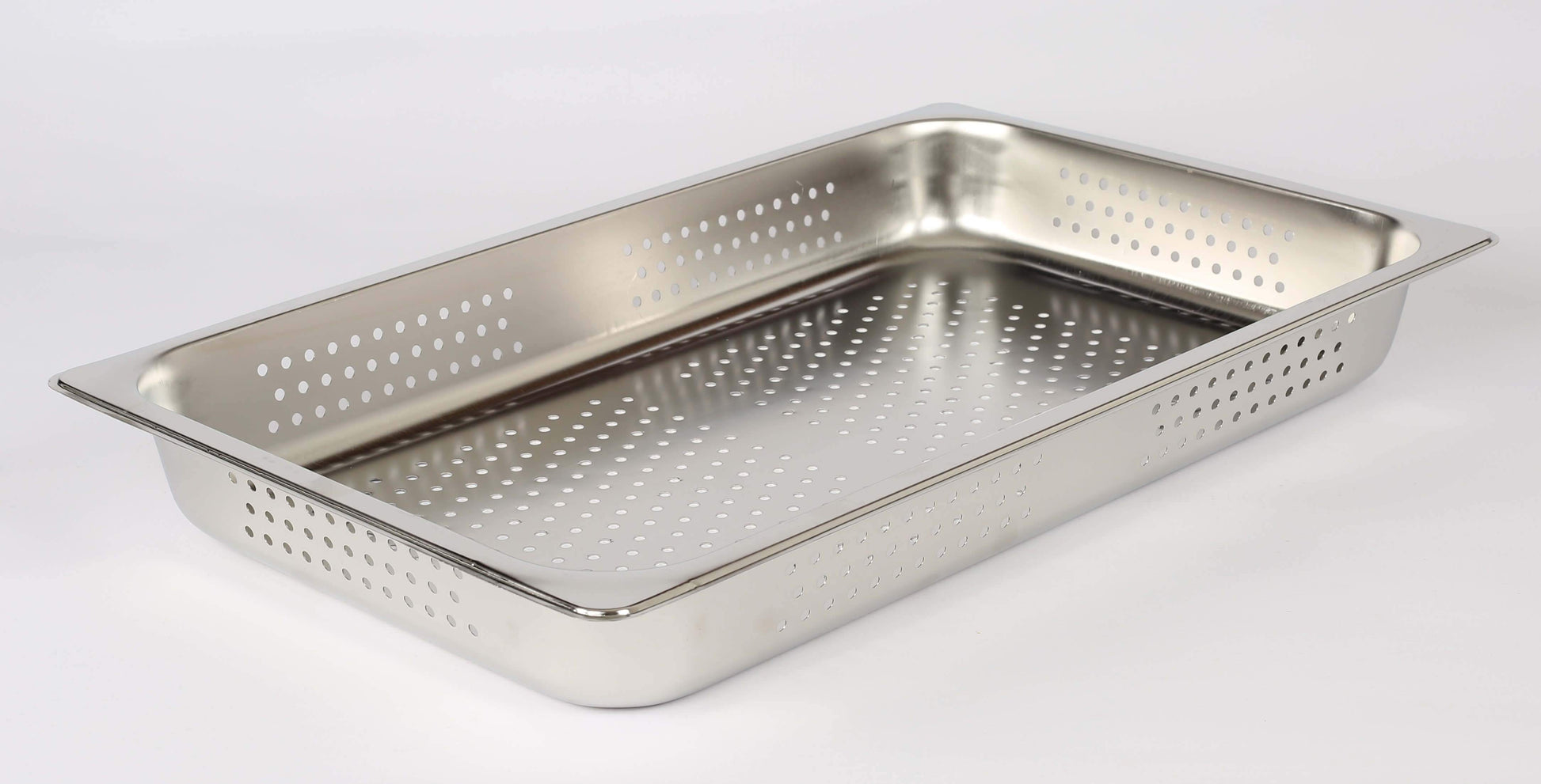 GATTO STAINLESS STEEL GASTRONORM HEAVY DUTY PERFORATED INSERTS - FULL 65MM - PREMIUM - Catering